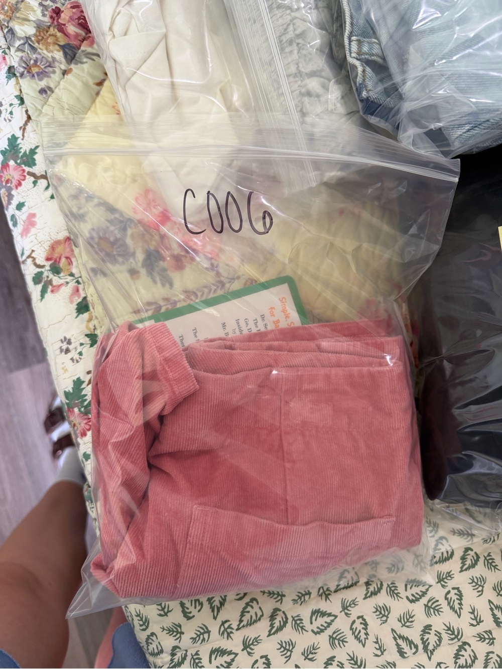 Roxy High Waist Corduroy Shorts - Dusty Rose - Picture 8 of 8